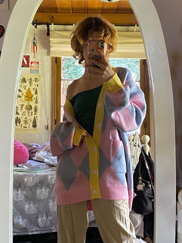 Customer photo review of Howl's Moving Cardigan