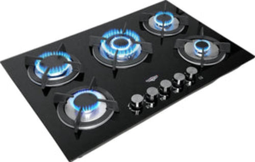 Customer photo review of Parrilla de Gas Empotrable 5 Quemadores Acero Inoxidable