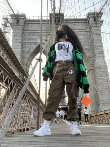 Customer photo review of Fire Dance Cardigan