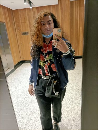 Customer photo review of Double Dragon & Phoenix Sukajan Souvenir Jacket