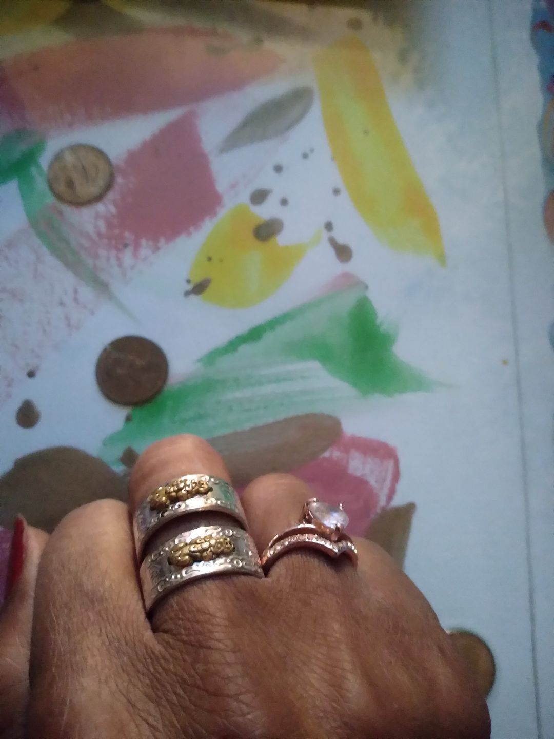 Customer photo review of Lucky Feng Shui Pixiu Wealth & Protection Ring