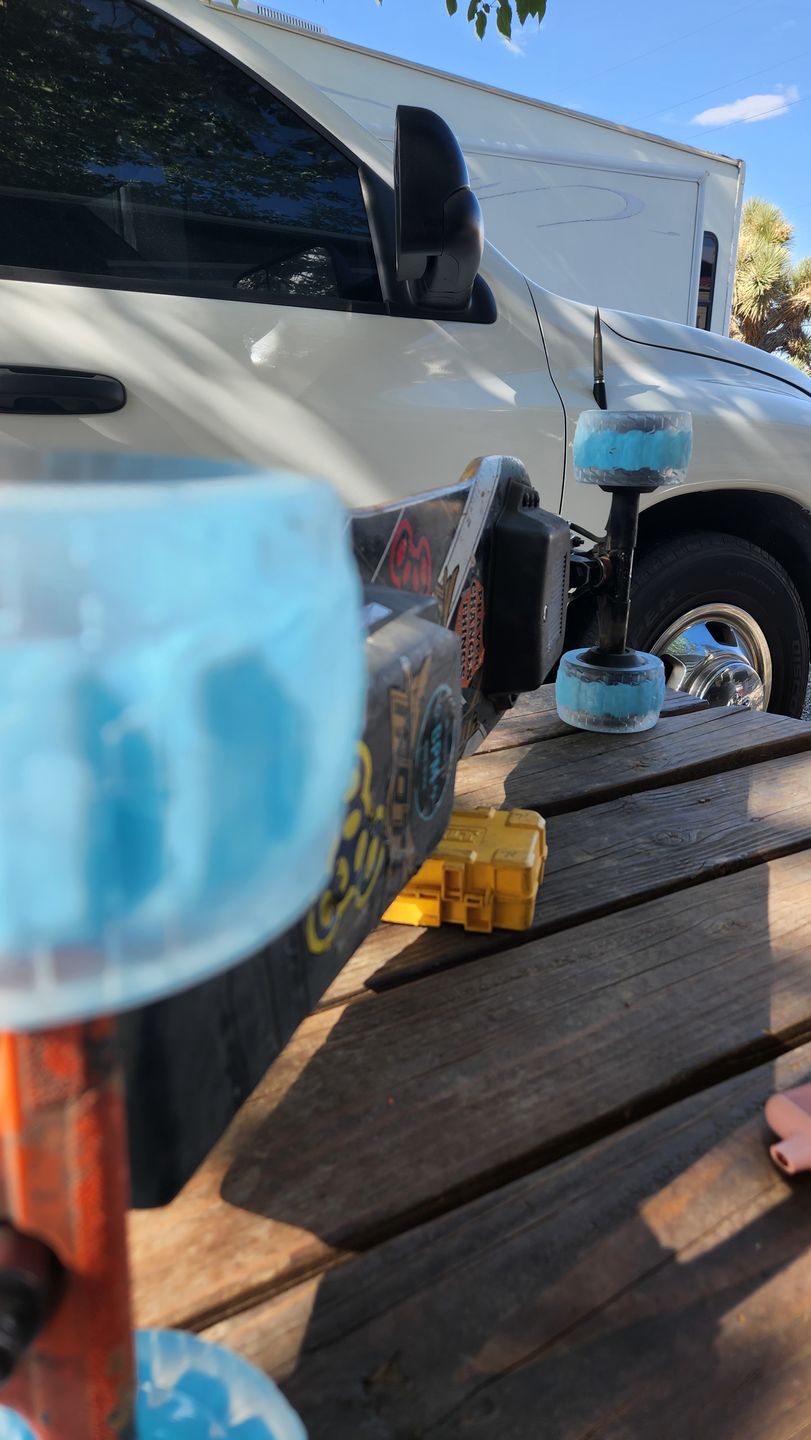 Customer photo review of 105mm Cloud Wheel Donut for Hub motors: G3, G3 Plus, G2 black, Galaxy and Mini