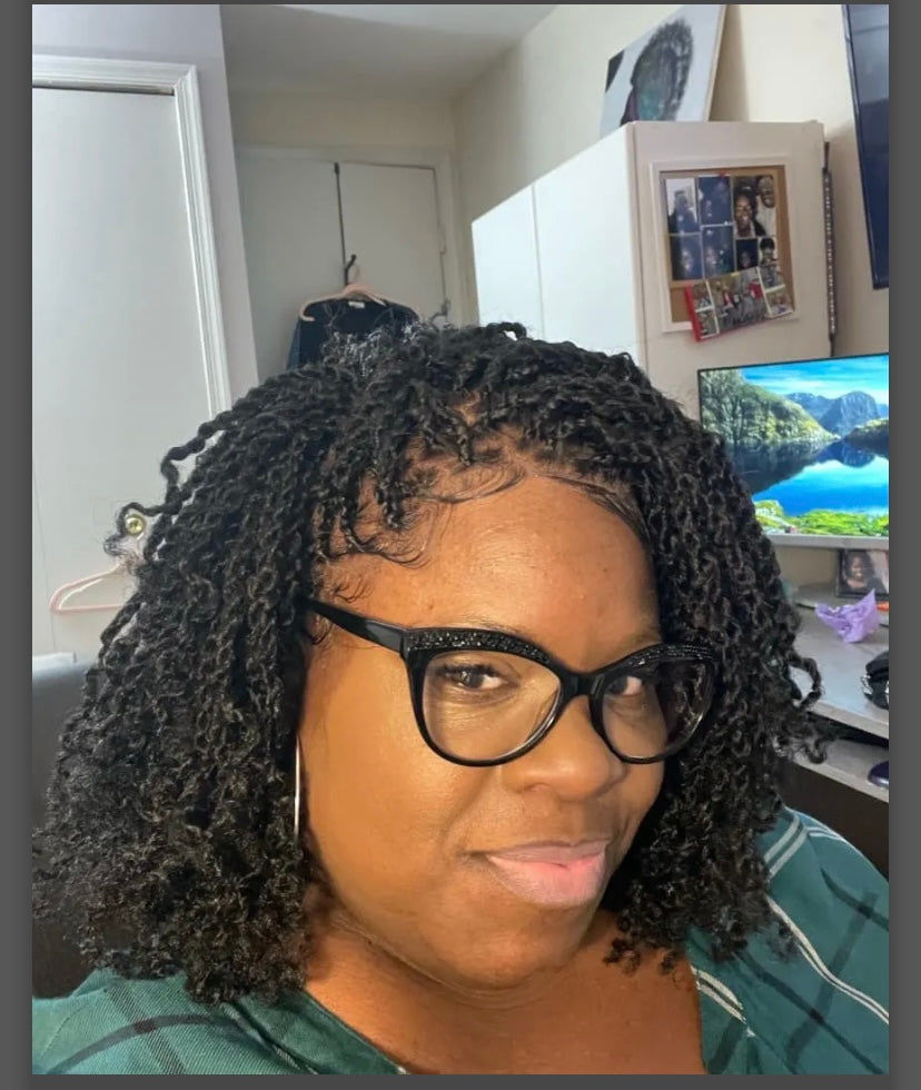 Customer photo review of Kinky twist wig 2