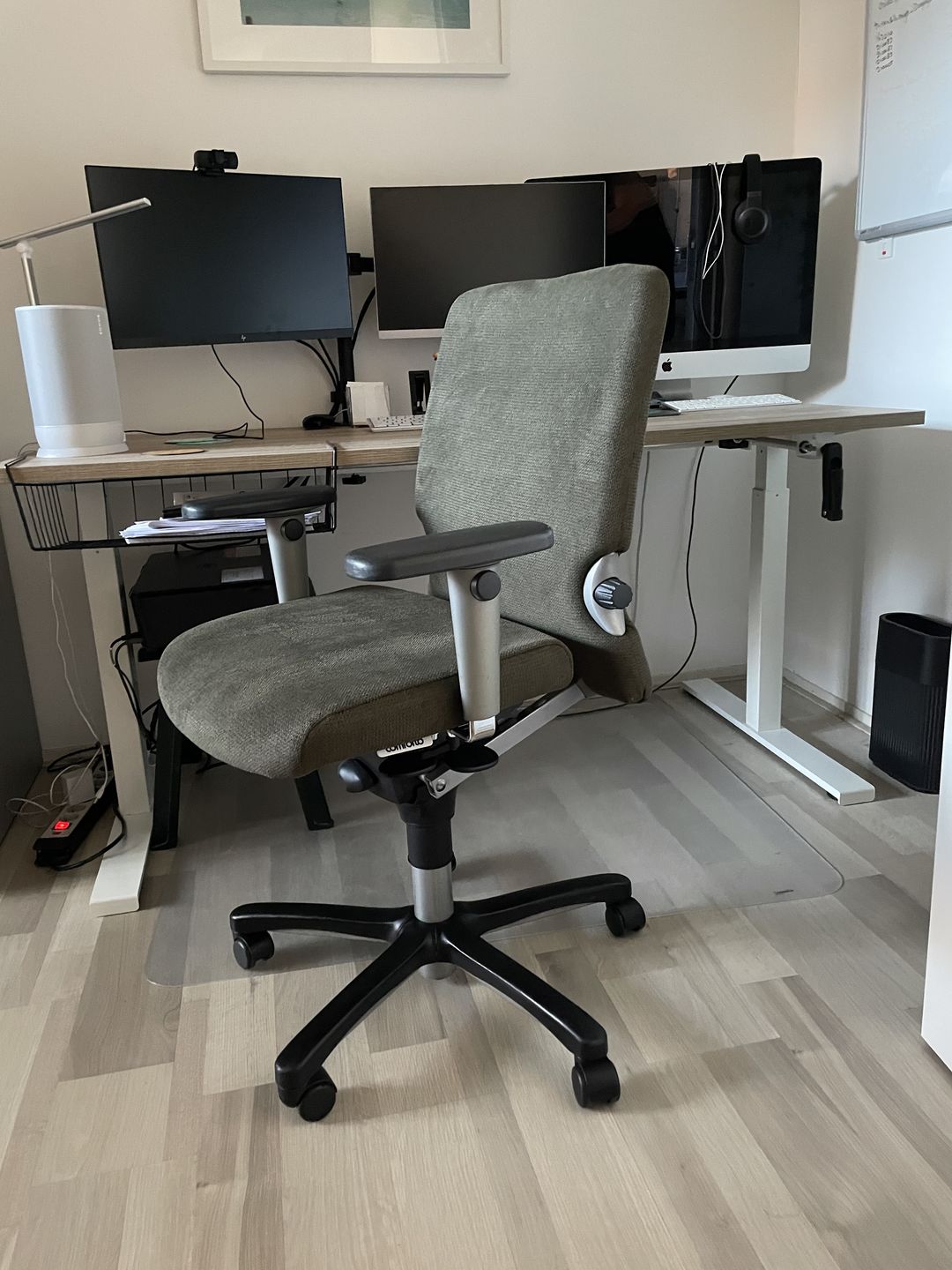 Customer photo review of Bureaustoel Refurbished Groen Ergonomisch Comforto 77 NPR1813
