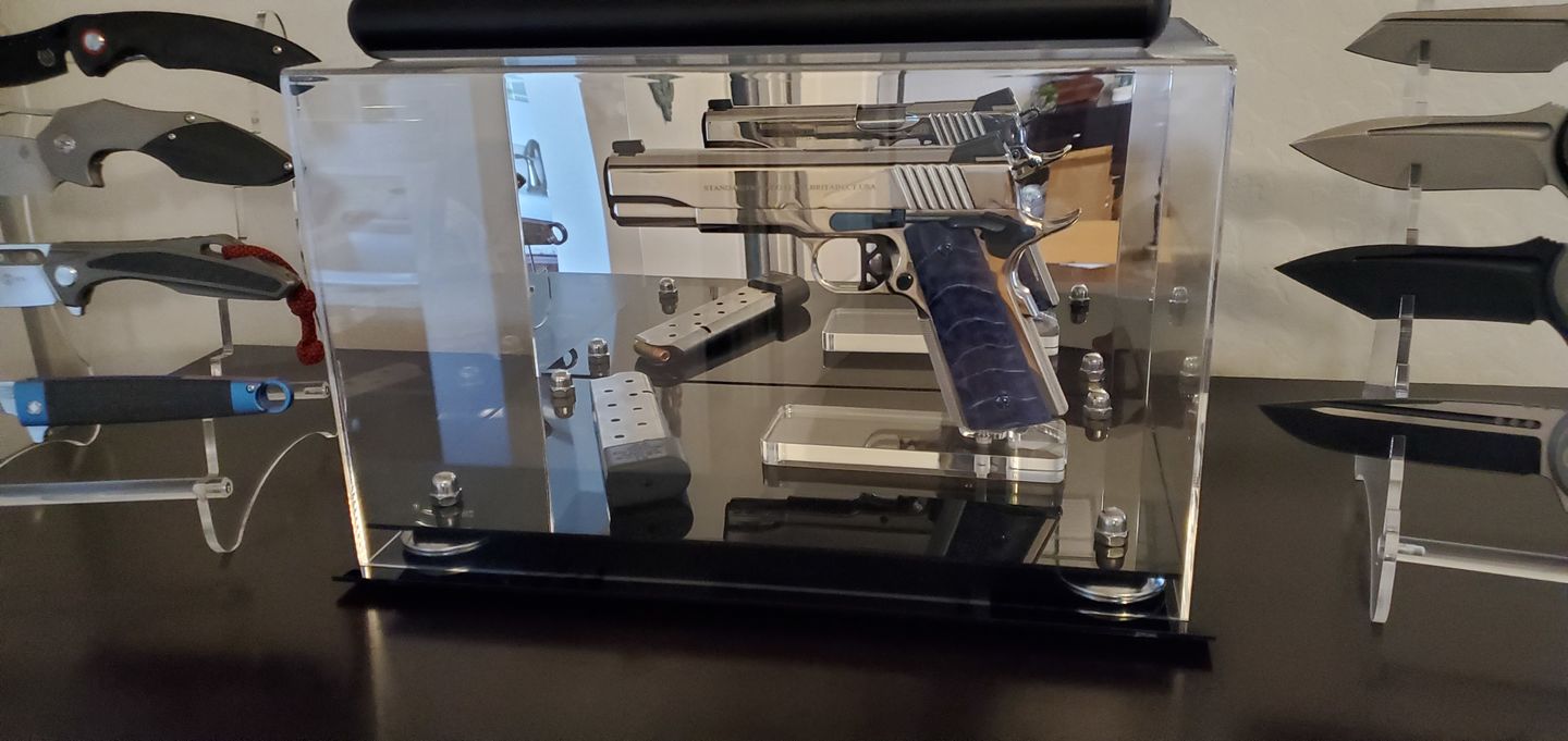 Customer photo review of Acrylic Versatile Display Case 14 X 8 X 8.5 Clear (A011/V16)