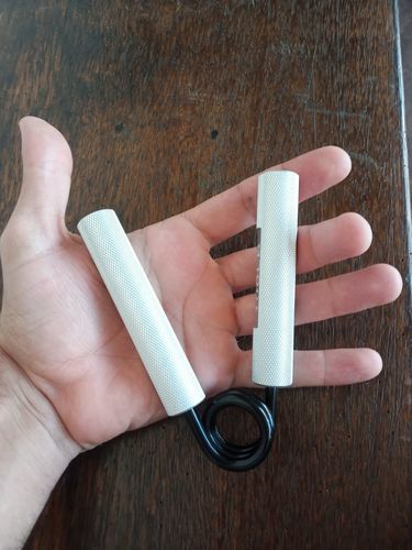 Customer photo review of GripXT - Heavy Grippers (100lbs-350lbs)