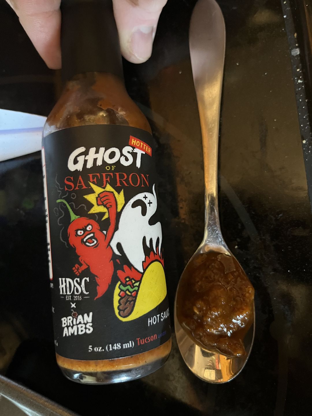 Customer photo review of Hotter Ghost of Saffron