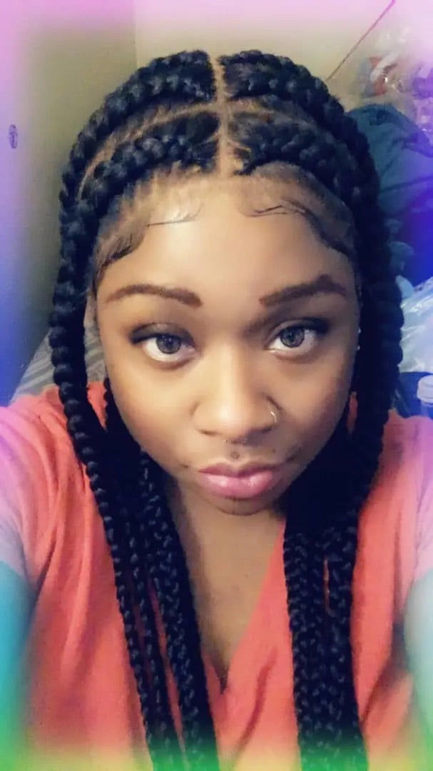 Customer photo review of Wig Yondel. (Pop smoke braids)