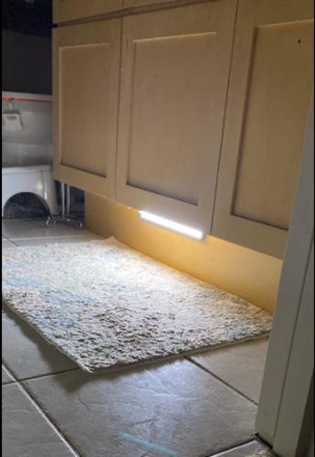 Customer photo review of LEPOTEC Wireless Motion Sensor Cabinet Lights 30-LED, Panel Lights, USB Rechargeable Closet Lights LED Under Cabinet Lighting for Wardrobe/Drawer/Stairs/Cupboard/Counter/Pantry/Stairs,Stick On Anywhere