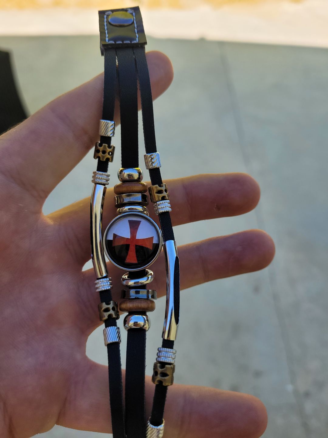 Customer photo review of Bracelet Puissance Templier