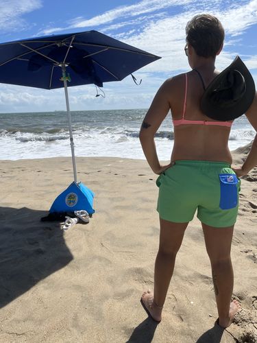 Customer photo review of Green W/ Blue Pocket - Women