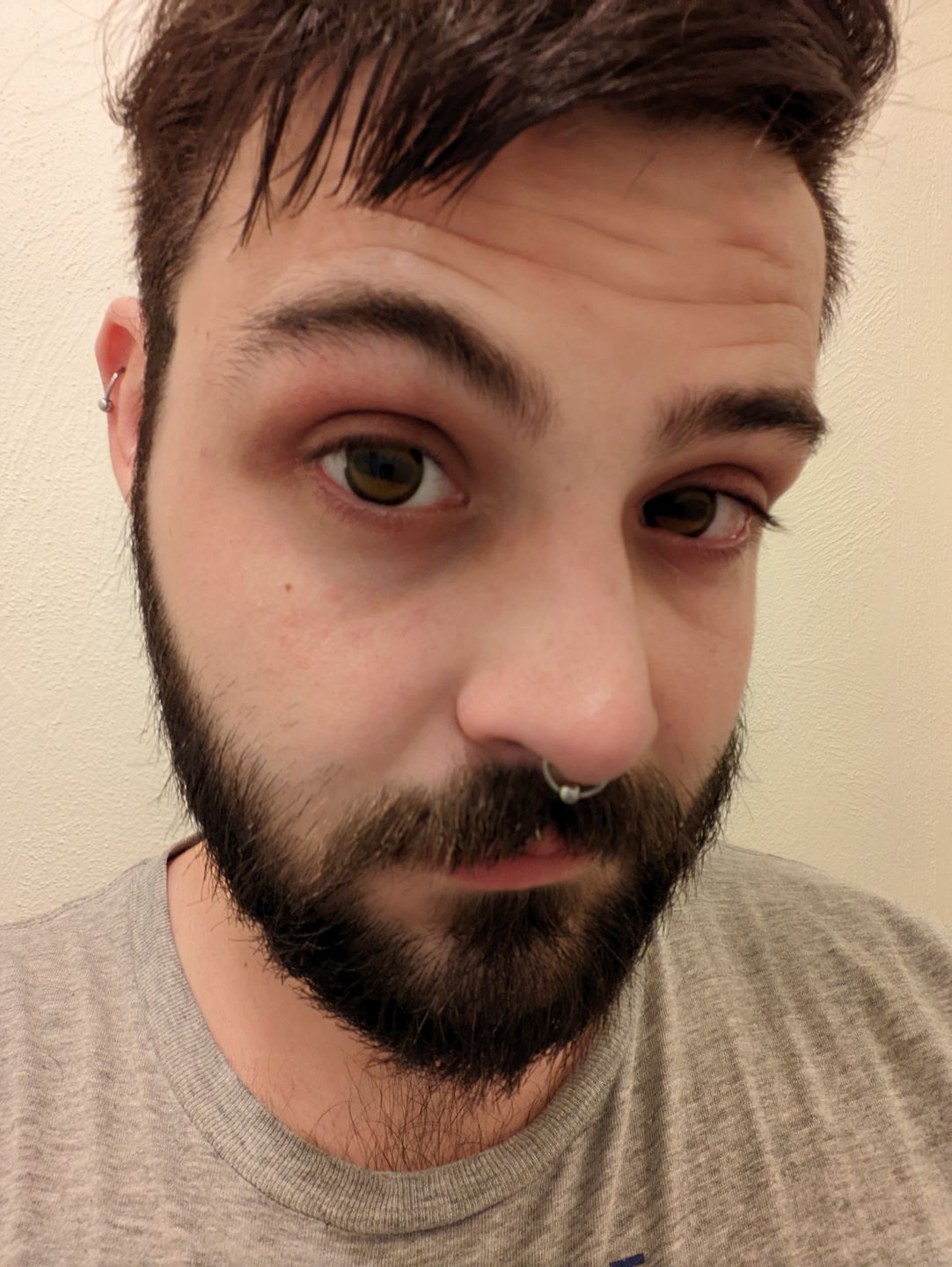 Customer photo review of Goat Eye Contacts