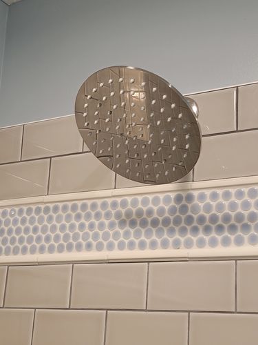 Customer photo review of 8 Inch Rain Shower Head