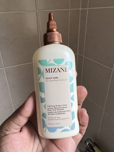 Customer photo review of MIZANI SCALP CARE CALMING SCALP LOTION 118 ML