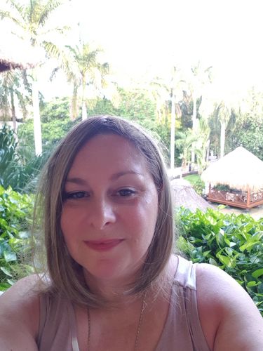 Customer photo review of HD Volume Plus 12" Hair Topper