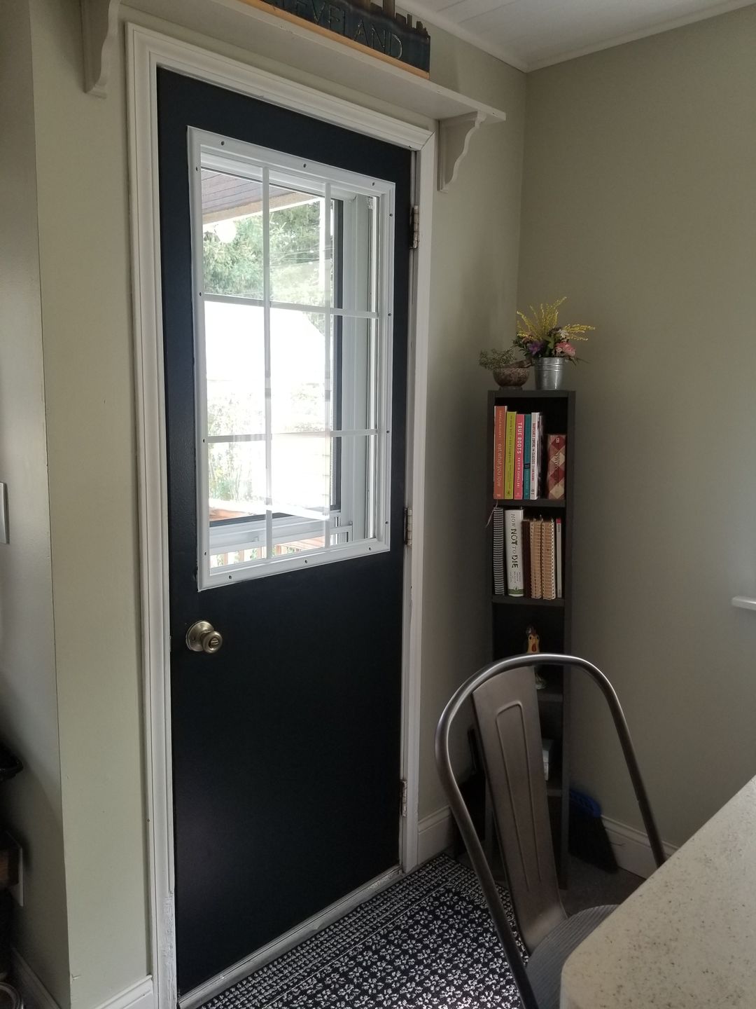 Customer photo review of Grills Between Glass 9 Lite Glass and Frame Kit (Half Lite 24" x 38" Frame Size)
