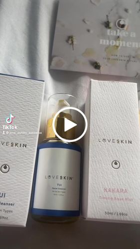 Customer video review of LOVESKIN Sensitive Skincare Ritual