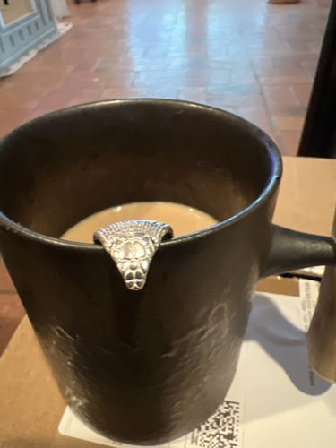Customer photo review of Silver Cobra Coffee Spoon