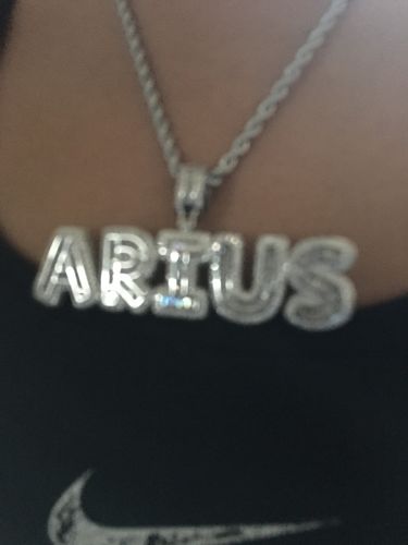 Customer photo review of Classic Baguette | Custom Nameplate