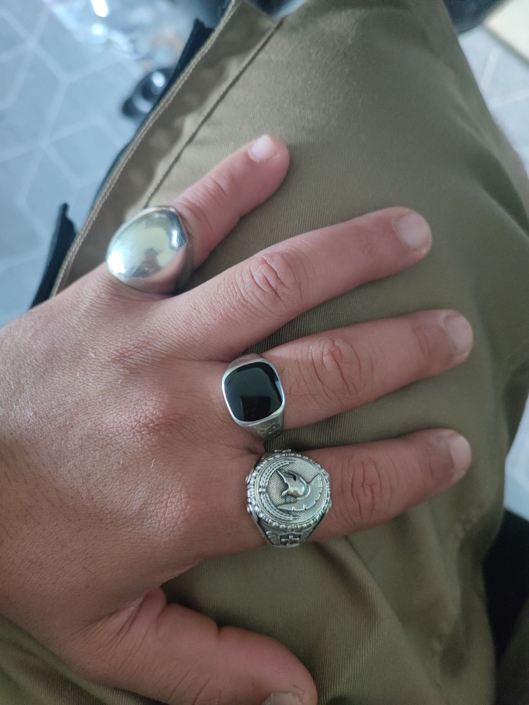 Customer photo review of ON THE ROAD. - 925 SILVER