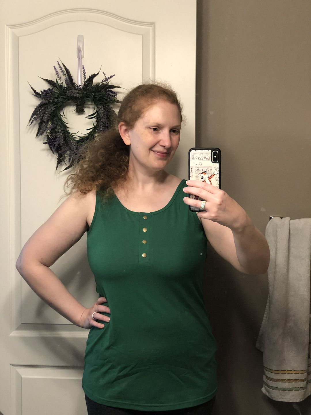 Customer photo review of *Freshly Baked* Henley Tank