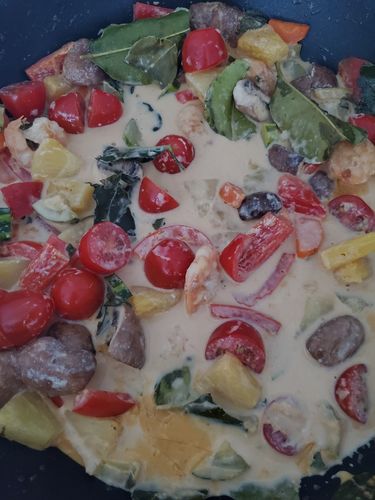 Customer photo review of Rotes Thai Curry Sparpackung (für 3-4 Portionen)