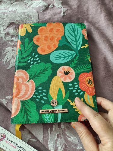 Customer photo review of Floral - Planning Journal