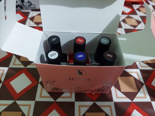 Customer photo review of Gel Gama O 6 pzas MUSSA