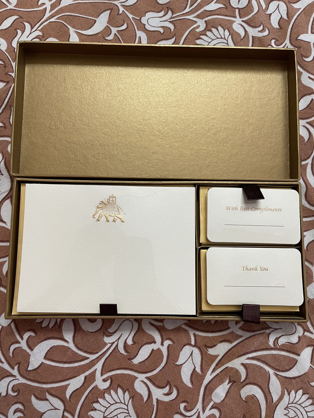 Customer photo review of Notecards & Envelopes Elephant 20X3