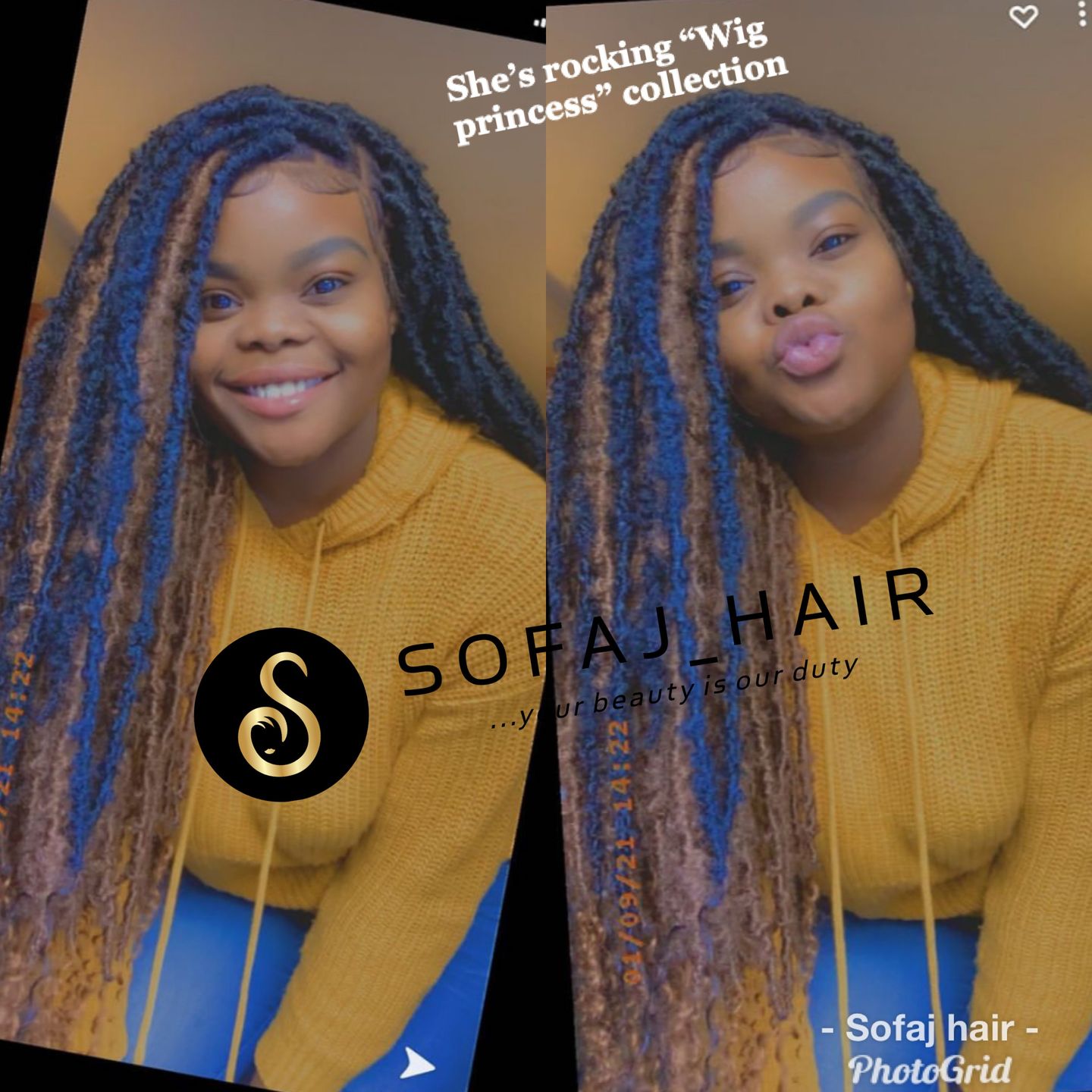 Customer photo review of Wig Princess