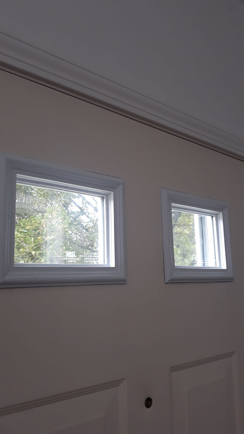 Customer photo review of Clear 1 Lite Glass and Frame Kit (8" x 10" Frame Size)