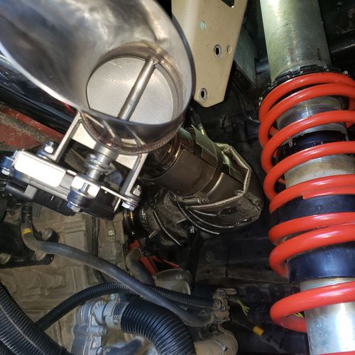 Customer photo review of RPMSxS Can-Am X3 E-Valve 3" Electronic Dump Valve Exhaust / Mid pipe