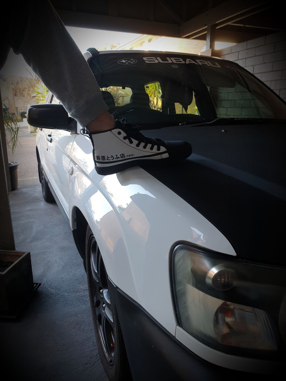 Customer photo review of HTXJPN Fuji2 High Top Sneakers
