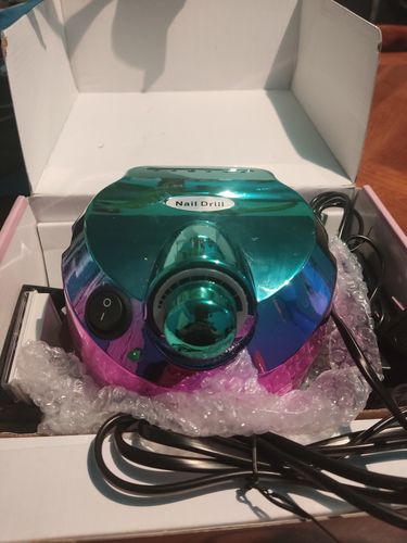 Customer photo review of Pulidor 35000 rpm Cromado Verde/Fucsia