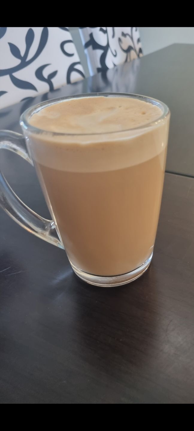Customer photo review of Vanilla Coffee Syrup