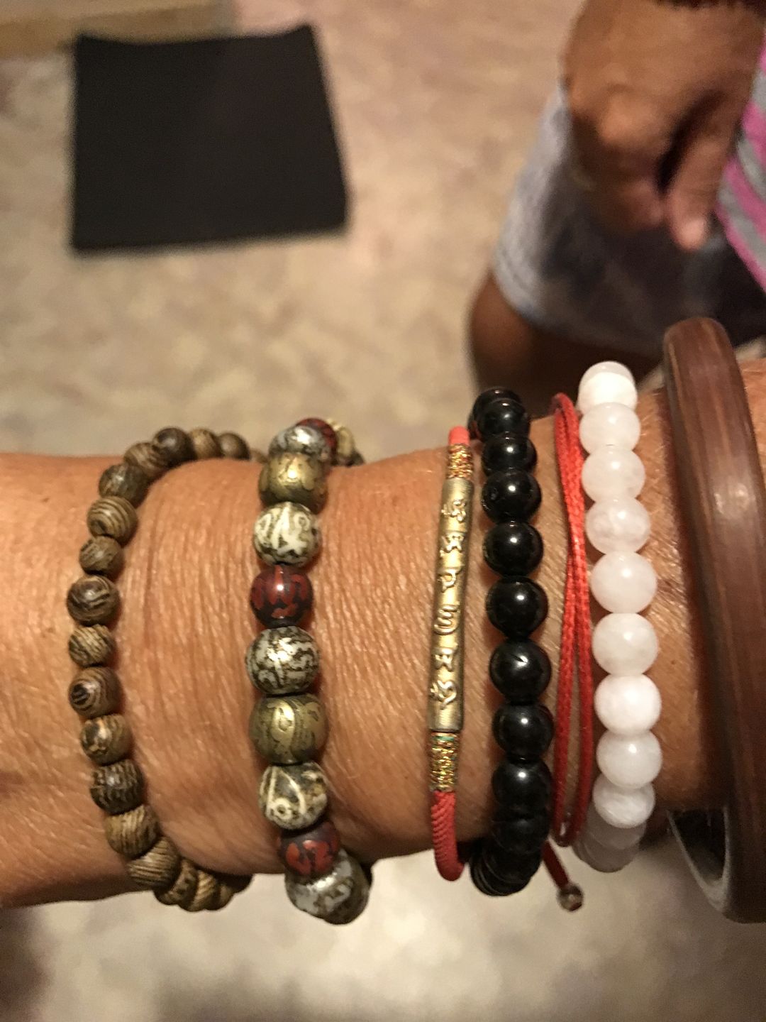 Customer photo review of Bracelet Tibétain | Ermite Mystique | NEPAL 10mm་