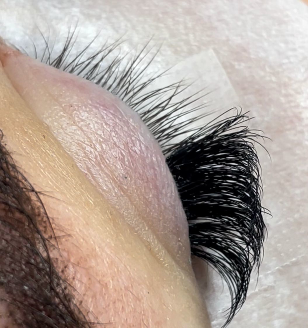 Customer photo review of VELOUR LASH ADHESIVE