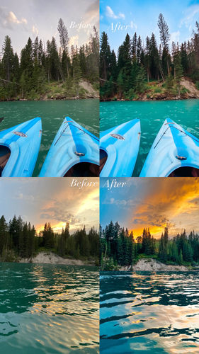 Customer photo review of NATURE LIGHTROOM PRESETS