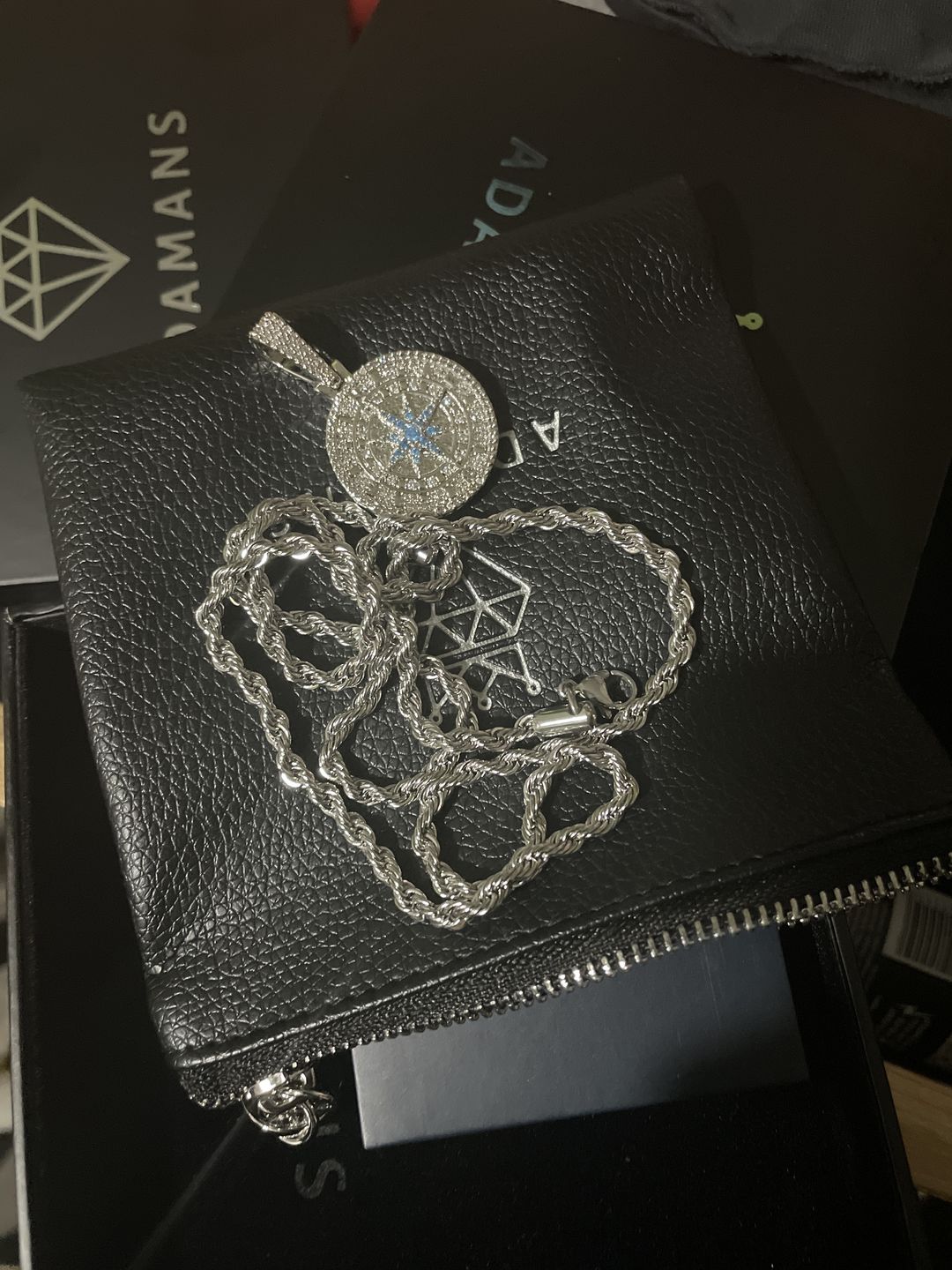 Customer photo review of 4mm Rope Chain - White Gold