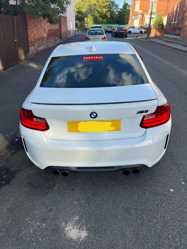 Customer photo review of BMW M2 Rear Reflector Overlay- Total Blackout