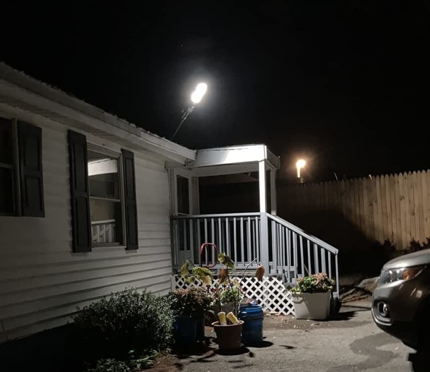 Customer photo review of 60W 90W 120W Solar Street Light -ES04 Series