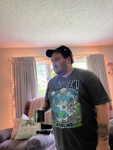 Customer photo review of Glory Days Apparel - Pound 'Em Sketch Charcoal T-Shirt