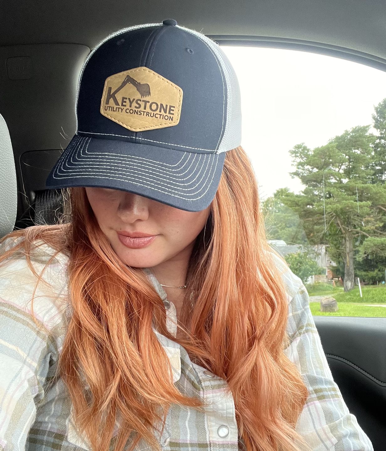 Customer photo review of Richardson 110 Flexfit Custom Leather Patch Hat
