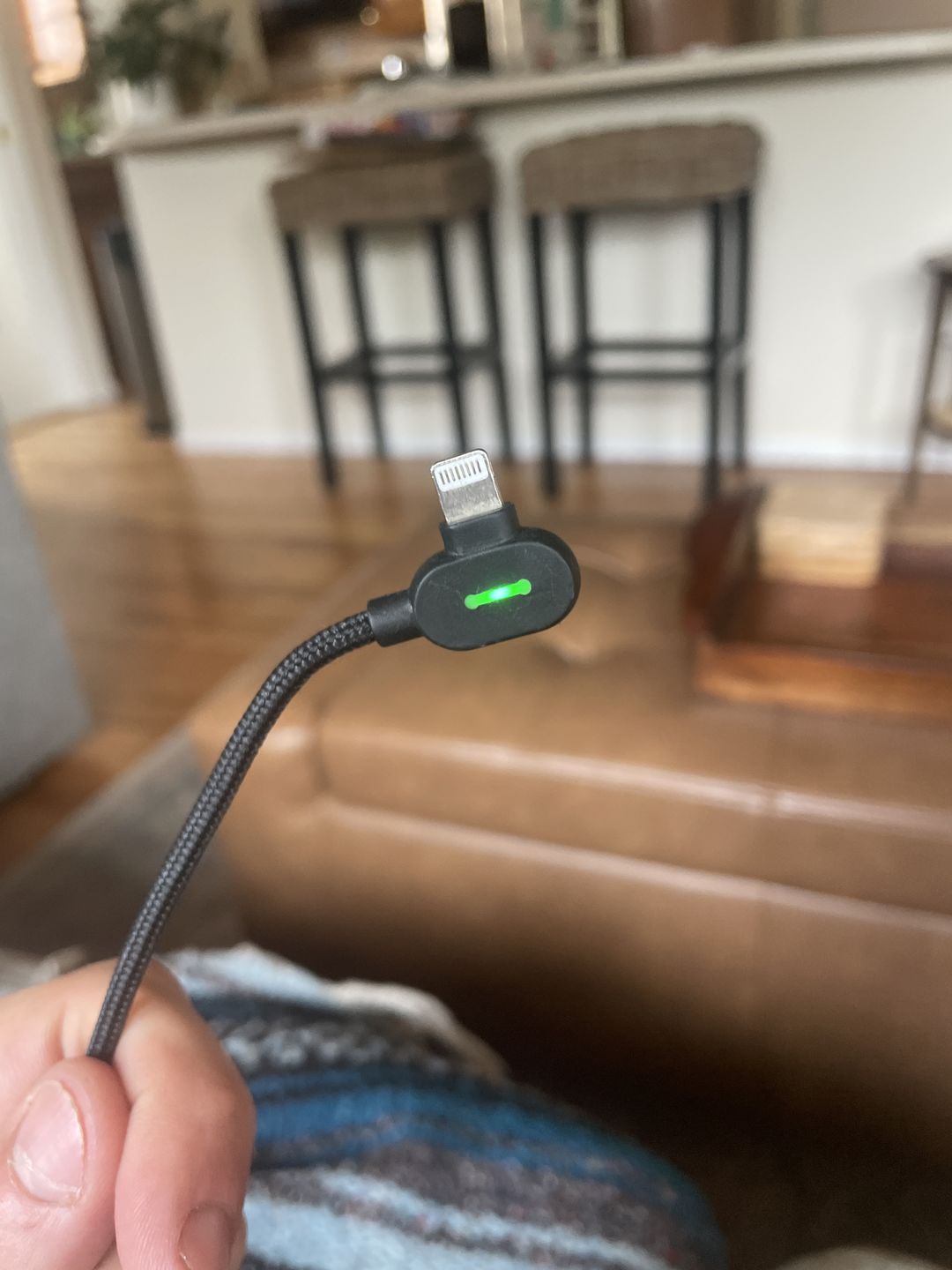 Customer photo review of The Titan Smart Cable™