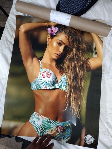 Customer photo review of Sommer Ray Poster - Floral Bikini