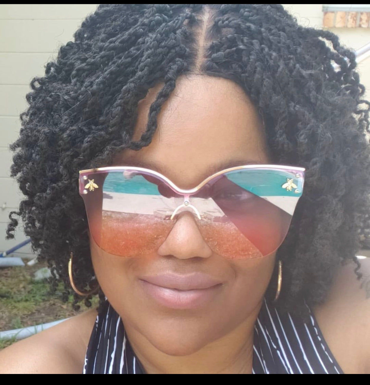 Customer photo review of Kinky Twist Wig1