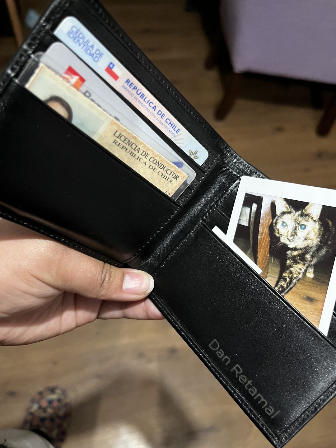Customer photo review of Billetera Clásica