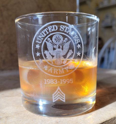Customer photo review of Military Rank Glasses
