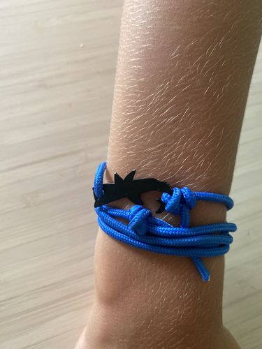 Customer photo review of "Dolphin" tracking bracelet