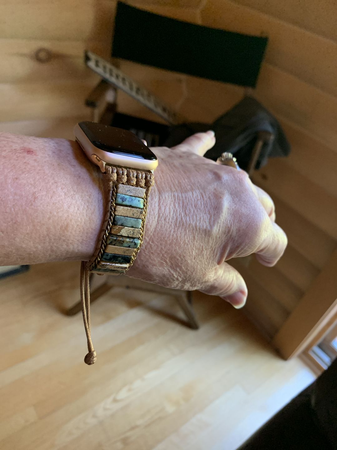 Customer photo review of Indigenous Coast Apple Watch Strap